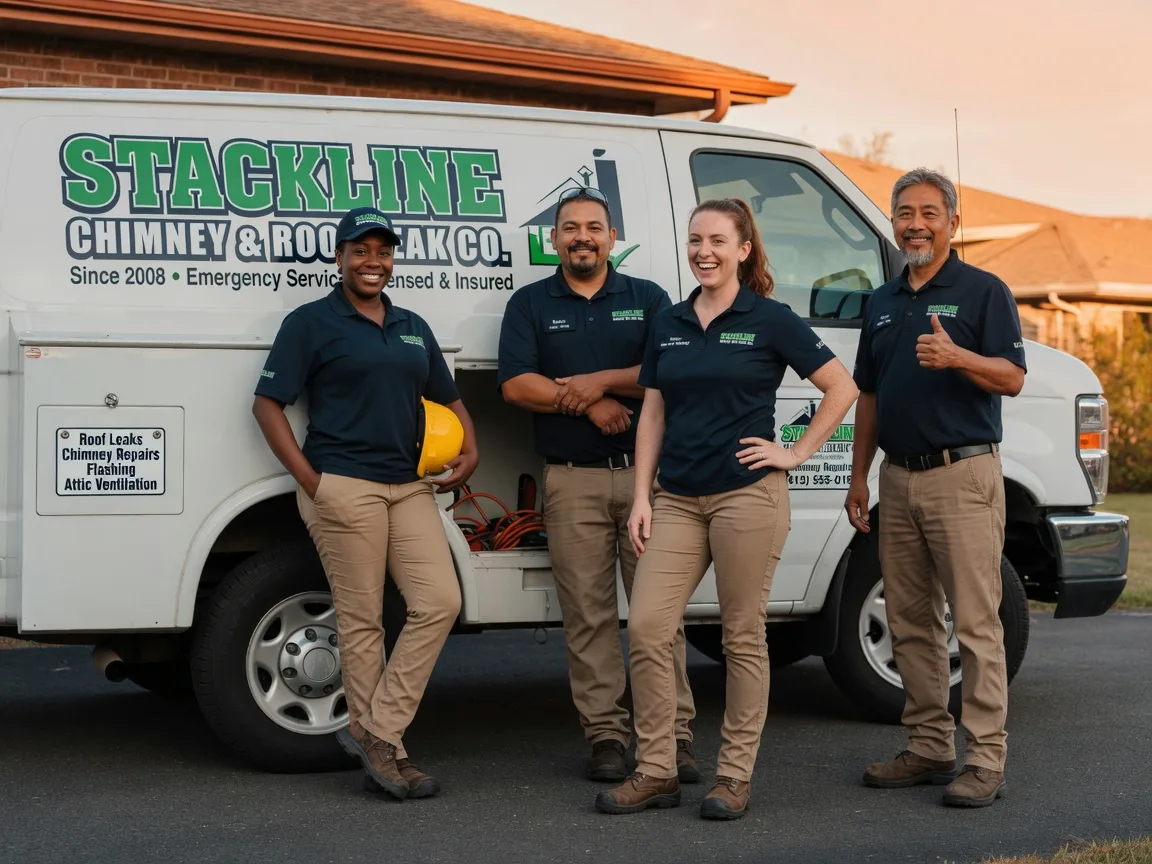 Chimney flashing repair company in Stockbridge, MI